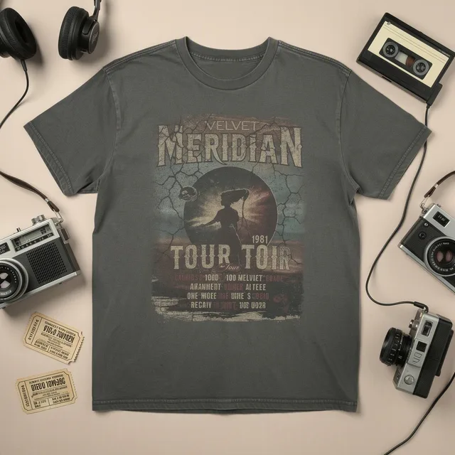 Velvet Meridian - 1981 Tour Concert Tee