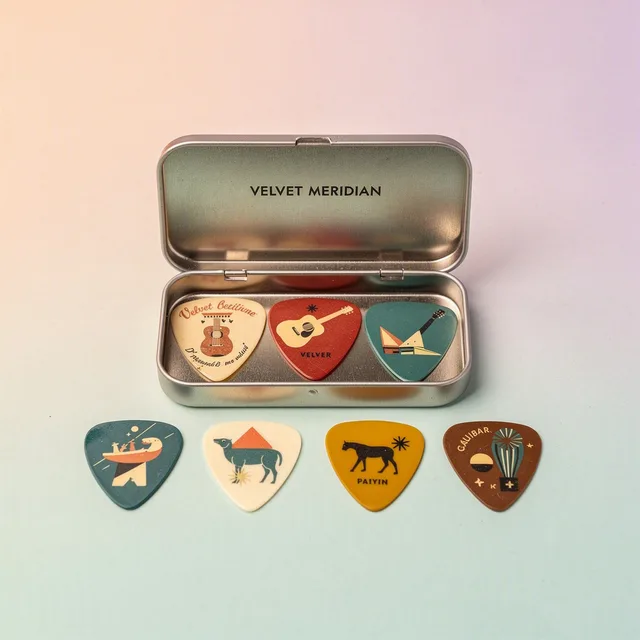 Velvet Meridian - Guitar Pick Tin
