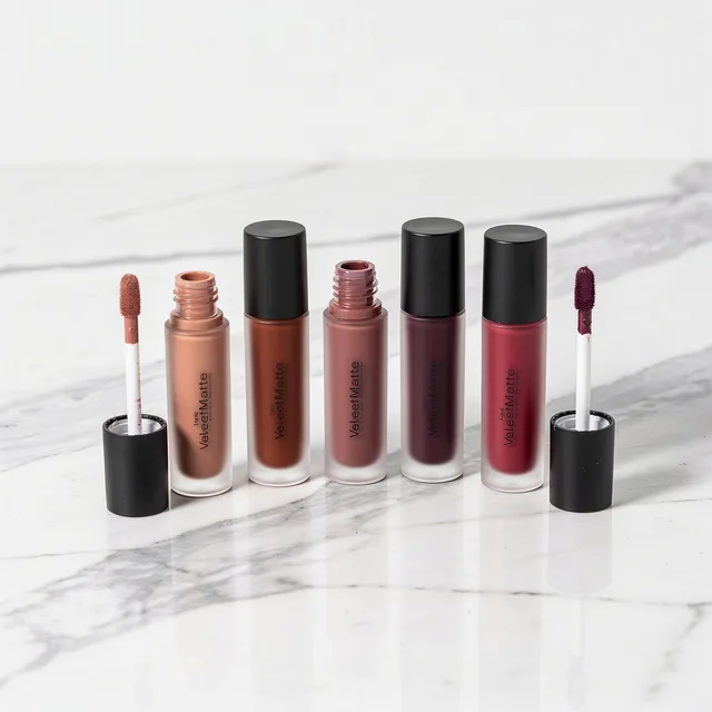 VelvetMatte Liquid Lip Set (6)