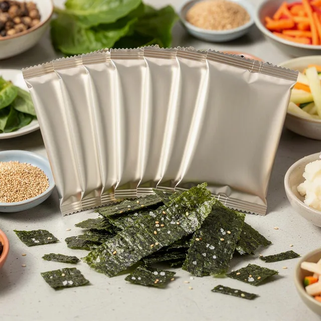 Verdant Fold Seaweed Snack Crisps