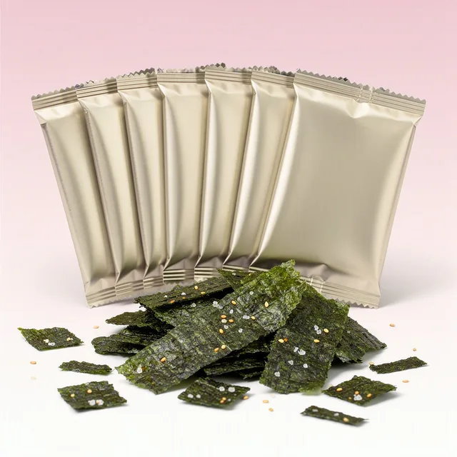 Verdant Fold Seaweed Snack Crisps