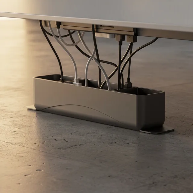 VoltAura CableTuck Under-Desk Organizer