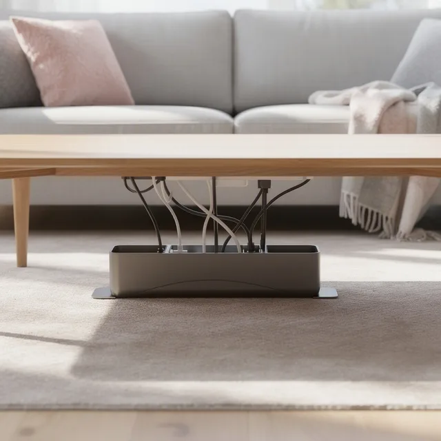VoltAura CableTuck Under-Desk Organizer