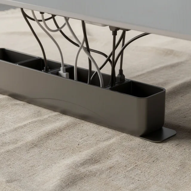 VoltAura CableTuck Under-Desk Organizer