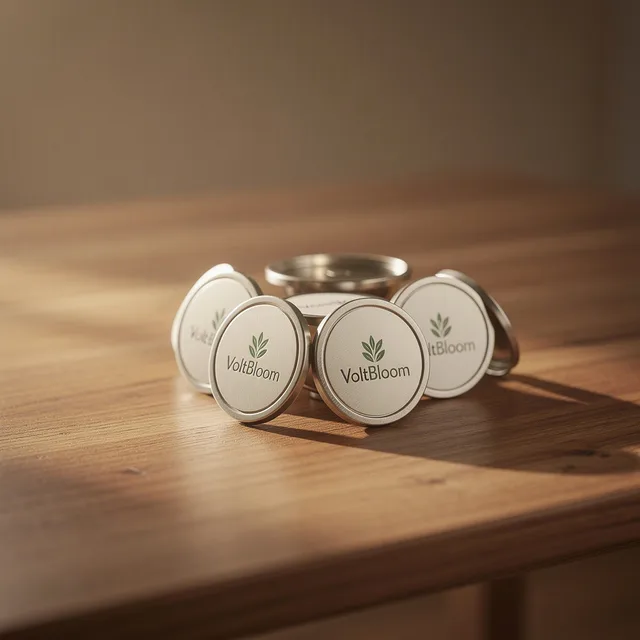VoltBloom Magnetic Fridge Spice Labels