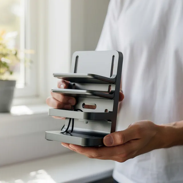 VoltFleck DeskCharge Stand Organizer