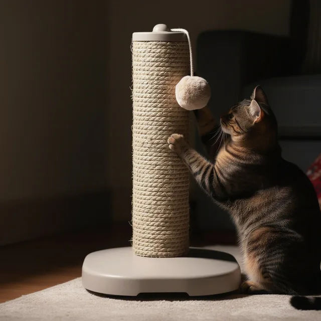 WhiskerWorks Sisal Scratching Post