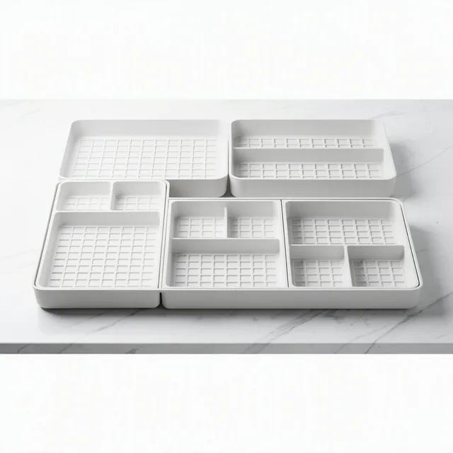 ZenGrid Drawer Organizer Set