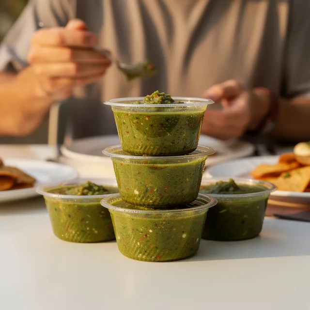 ZestySprig Salsa Verde Cups